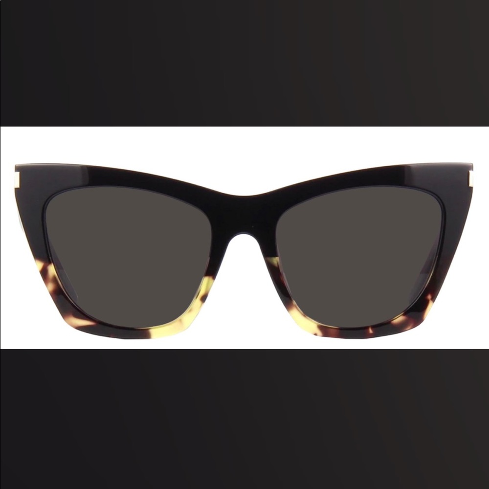 Saint Laurent KATE SL 214 NEW WAVE
Black Ivory Havana/Dark Grey (tortoise)